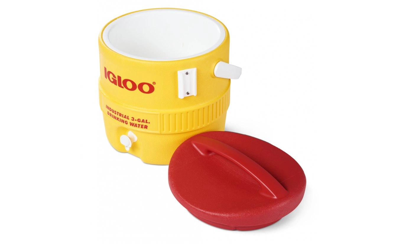 Koelbox Igloo 3 Gallon 400Series Geel Rood Wit 8 Koelbox Igloo 3 Gallon 400Series Geel Rood Wit - Afbeelding 6