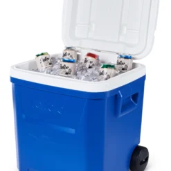 Koelbox Igloo Laguna 60 Roller Blue -NL Kampeeruitrusting Verkoop 2024 00034520 P1