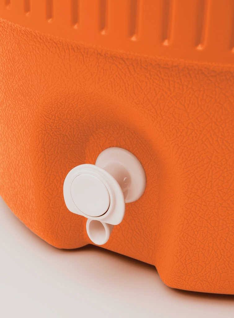 Koelbox Igloo 5 Gallon Seat Top Oranje Wit 4 Koelbox Igloo 5 Gallon Seat Top Oranje Wit - Afbeelding 2