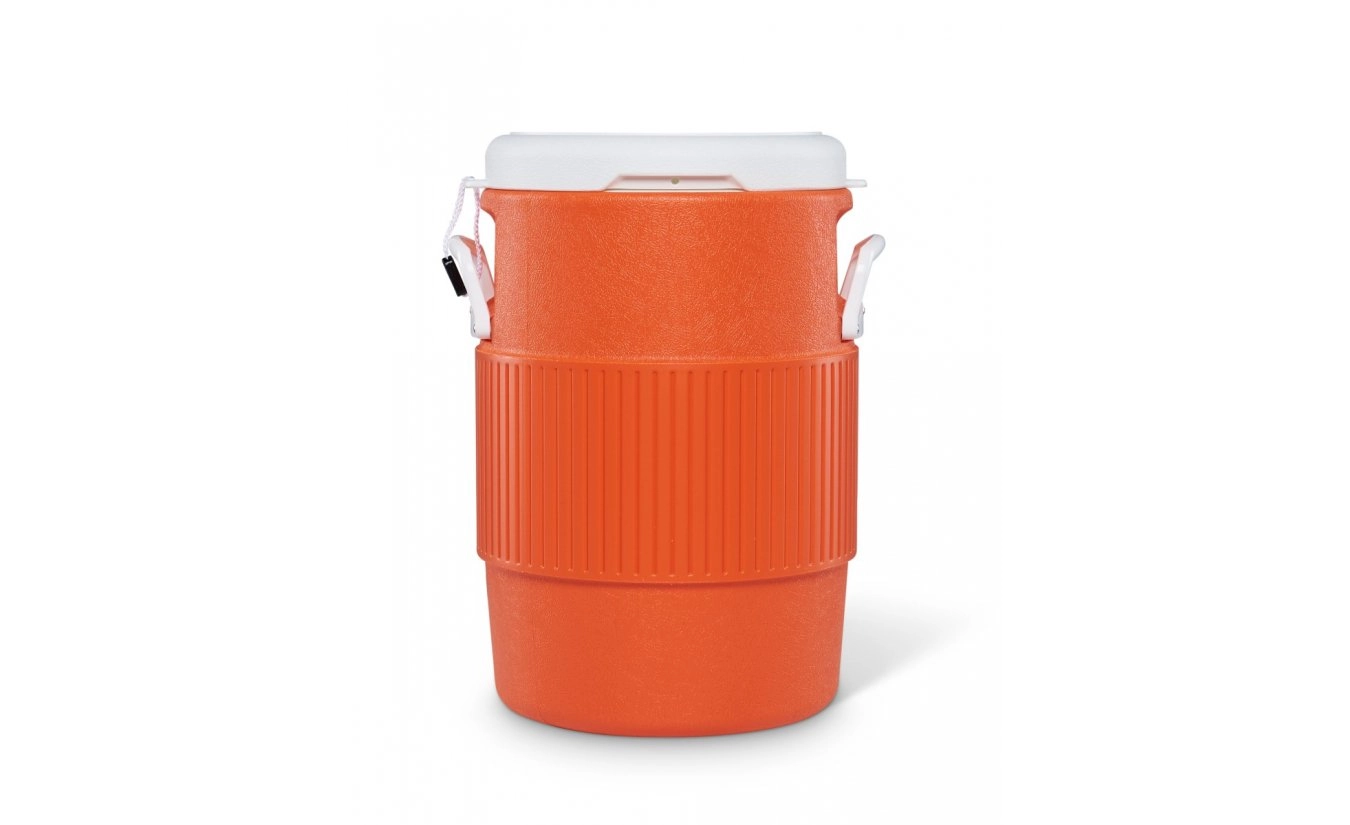 Koelbox Igloo 5 Gallon Seat Top Oranje Wit 7 Koelbox Igloo 5 Gallon Seat Top Oranje Wit - Afbeelding 5