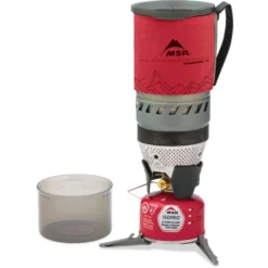 Gasstel MSR WindBurner Personal Stove System Red 1L (5-Delig)