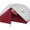 Tent MSR Elixir 3 Tent Gray V2 -NL Kampeeruitrusting Verkoop 2024 1 10312 msr elixir 3 grey rain door open