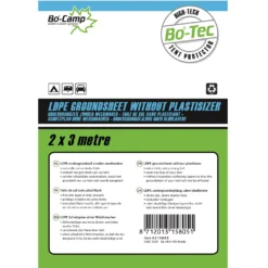 Grondzeil Bo-Camp Transparant (2 X 3 M) -NL Kampeeruitrusting Verkoop 2024 2 4215805