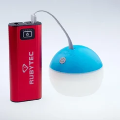 Reislamp Rubytec Bulb USB Red -NL Kampeeruitrusting Verkoop 2024 2 Bulb In Kea 2