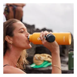 Thermosfles Hydro Flask Standard Mouth Flex Cap Black 709 Ml -NL Kampeeruitrusting Verkoop 2024 2 lifestyle 24ozsm 2