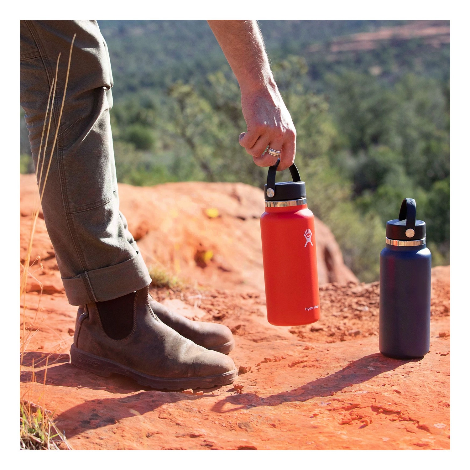 Thermosfles Hydro Flask Wide Mouth 2.0 Flex Cap Black 946 Ml 4 Thermosfles Hydro Flask Wide Mouth 2.0 Flex Cap Black 946 Ml - Afbeelding 2