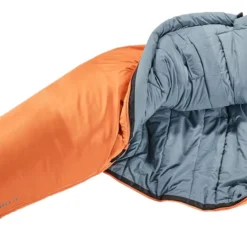 Slaapzak Deuter Orbit -5G L Zip Left Mandarine Ink -NL Kampeeruitrusting Verkoop 2024 2 wqeeeeeeee 2