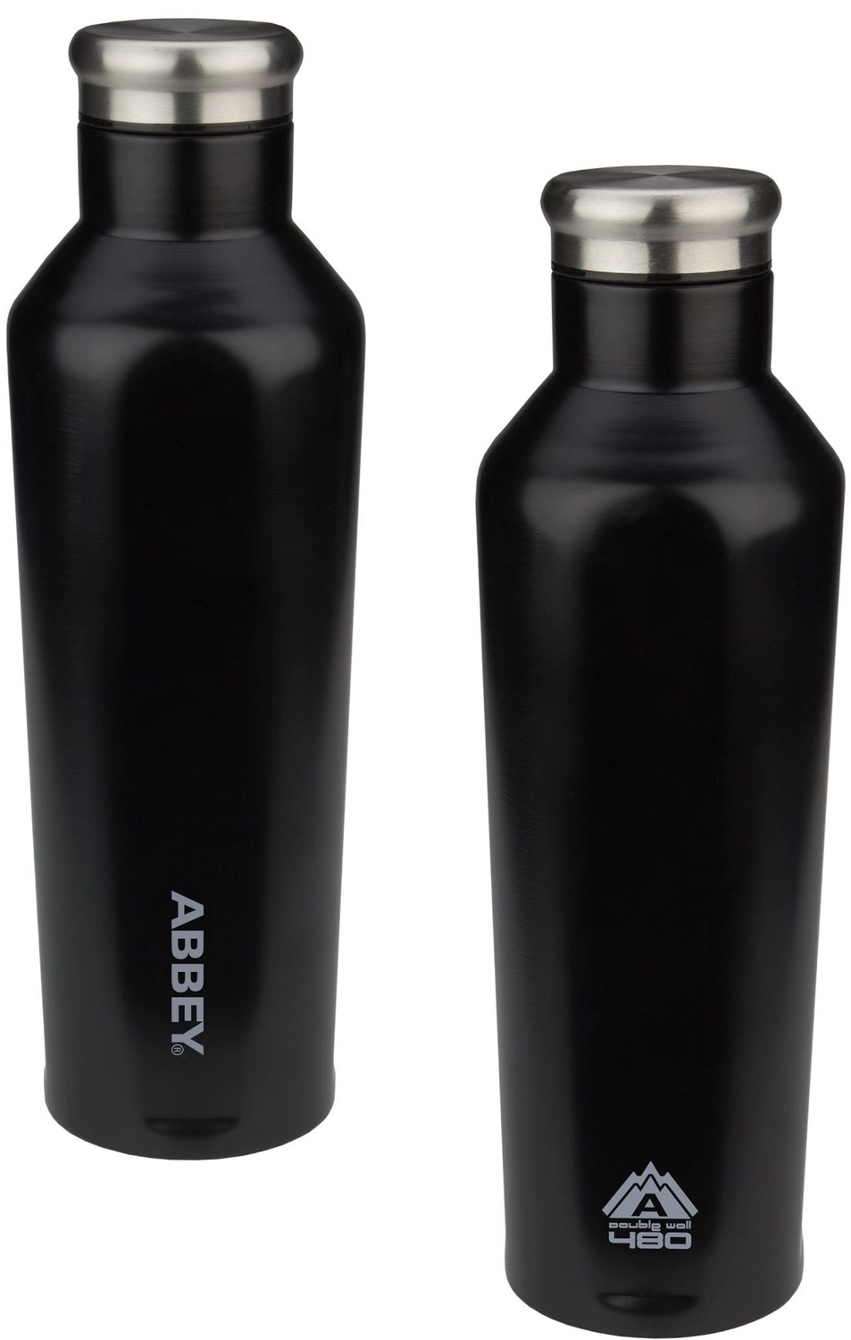 Thermosfles Abbey Dubbelwandig Godafoss Grijs Zilver (0,48L) 4 Thermosfles Abbey Dubbelwandig Godafoss Grijs Zilver (0,48L) - Afbeelding 2