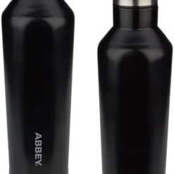 Thermosfles Abbey Dubbelwandig Godafoss Zwart Zilver (0,48L)