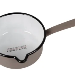 Steelpan Bo-Camp Urban Outdoor Emaille Taupe 16 Cm -NL Kampeeruitrusting Verkoop 2024 2301010 02