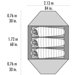 Tent MSR Elixir 3 Tent Green V2 7 Tent MSR Elixir 3 Tent Green V2 -NL Kampeeruitrusting Verkoop 2024 3 10312 msr elixir 3 floorplan top