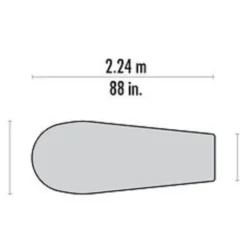 Bivakzak MSR Advance Pro Bivy Oranje -NL Kampeeruitrusting Verkoop 2024 3 10830 2019 msr probivy floorplan