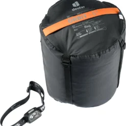 Slaapzak Deuter Orbit -5G Reg Zip Right Mandarine Ink -NL Kampeeruitrusting Verkoop 2024 3 3701722 9314 Orbit 5C2B0 mandarine ink D 06