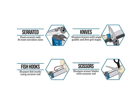 Messenslijper Benchmade WorkSharp Guided Field Sharpener 5 Messenslijper Benchmade WorkSharp Guided Field Sharpener - Afbeelding 3