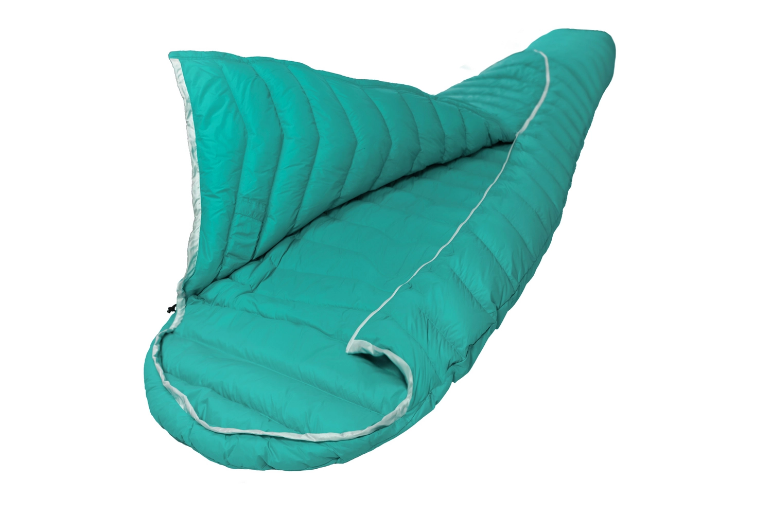 Slaapzak Grüezi Biopod DownWool Extreme Light 175 Viridian Green 5 Slaapzak Grüezi Biopod DownWool Extreme Light 175 Viridian Green - Afbeelding 3