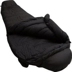 Slaapzak Lowland Glacier Blue (Rechts) -NL Kampeeruitrusting Verkoop 2024 3 sizedgeopend 2