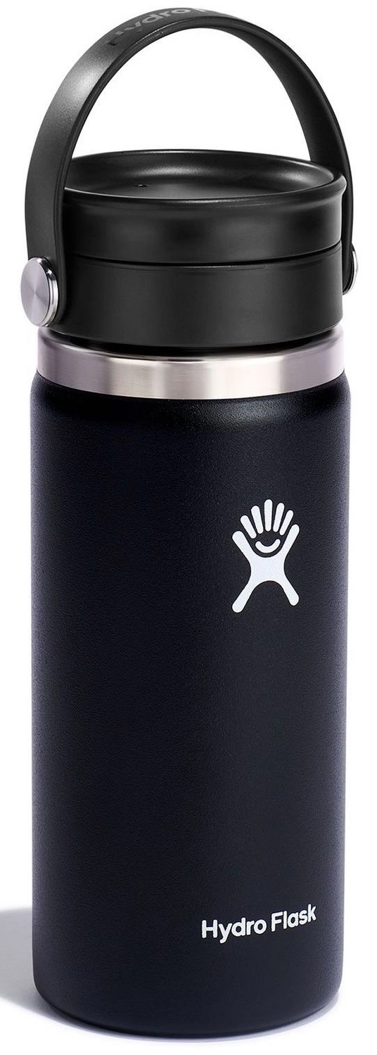 Thermosfles Hydro Flask Wide Mouth Flex Sip Lid Black 473 Ml 5 Thermosfles Hydro Flask Wide Mouth Flex Sip Lid Black 473 Ml - Afbeelding 3