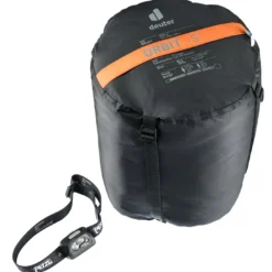 Slaapzak Deuter Orbit -5G SL Zip Right Mandarine Slate-Blue -NL Kampeeruitrusting Verkoop 2024 3 yyqqq 1