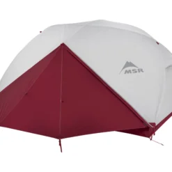 Tent MSR Elixir 3 Tent Gray V2 -NL Kampeeruitrusting Verkoop 2024 4 10312 msr elixir 3 grey rain door closed