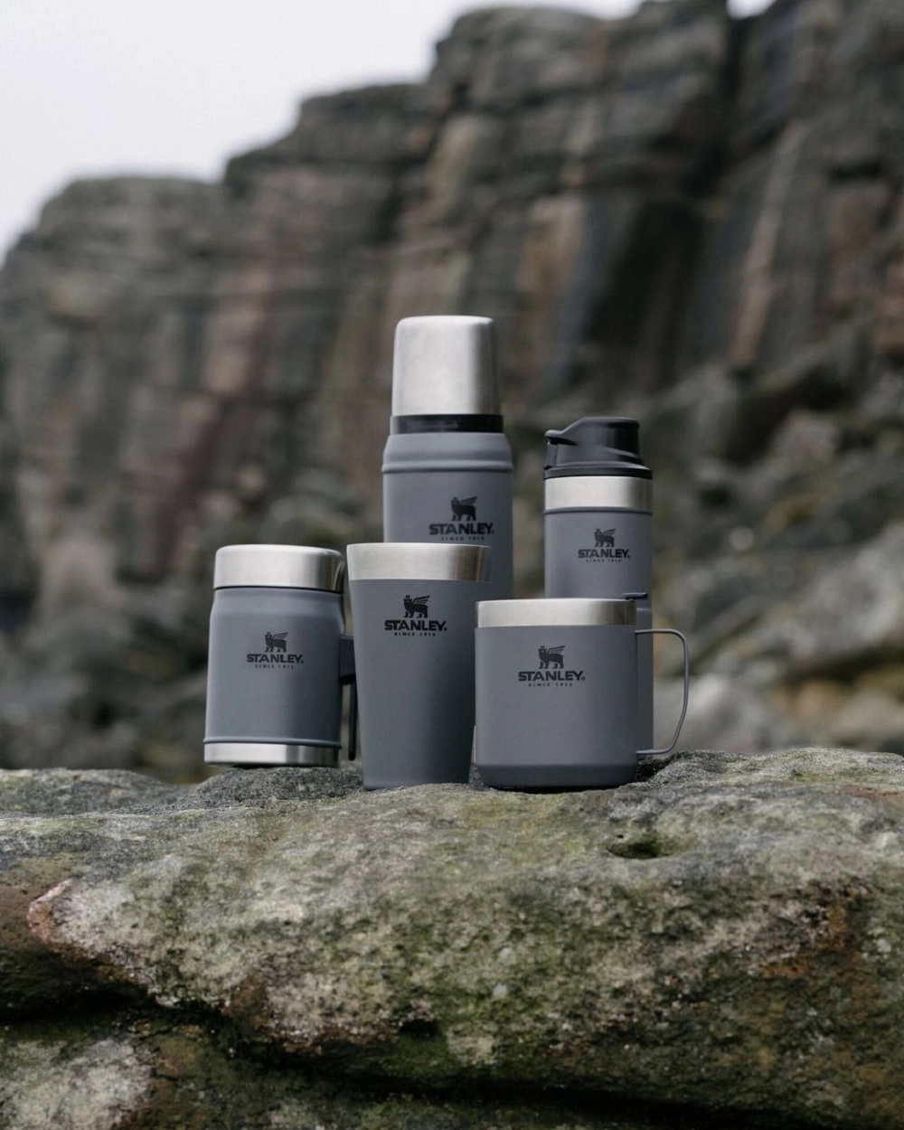 Thermosbeker Stanley The Trigger Action Travel Mug Charcoal 0,35L 6 Thermosbeker Stanley The Trigger Action Travel Mug Charcoal 0,35L - Afbeelding 4