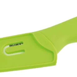 Survivalmes Rubytec Ceram Green Large -NL Kampeeruitrusting Verkoop 2024 4 RU61350L Ceram Utility Knife Green 128 With Sheet
