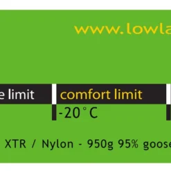 Slaapzak Lowland Glacier Blue (Rechts) -NL Kampeeruitrusting Verkoop 2024 4 glacier 2