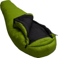 Slaapzak Lowland K2 Expedition Lime -NL Kampeeruitrusting Verkoop 2024 4 sizedk2 groen geopend