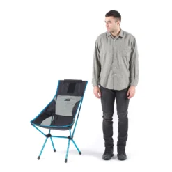 Campingstoel Helinox Sunset Chair Blue Block -NL Kampeeruitrusting Verkoop 2024 4 sunsetchairblackmale185cmmodelcut2 2000px2000x 3