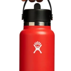 Thermosfles Hydro Flask Wide Mouth Flex Straw Cap Goji 946 Ml -NL Kampeeruitrusting Verkoop 2024 4 w32bfs612 goji hb 1