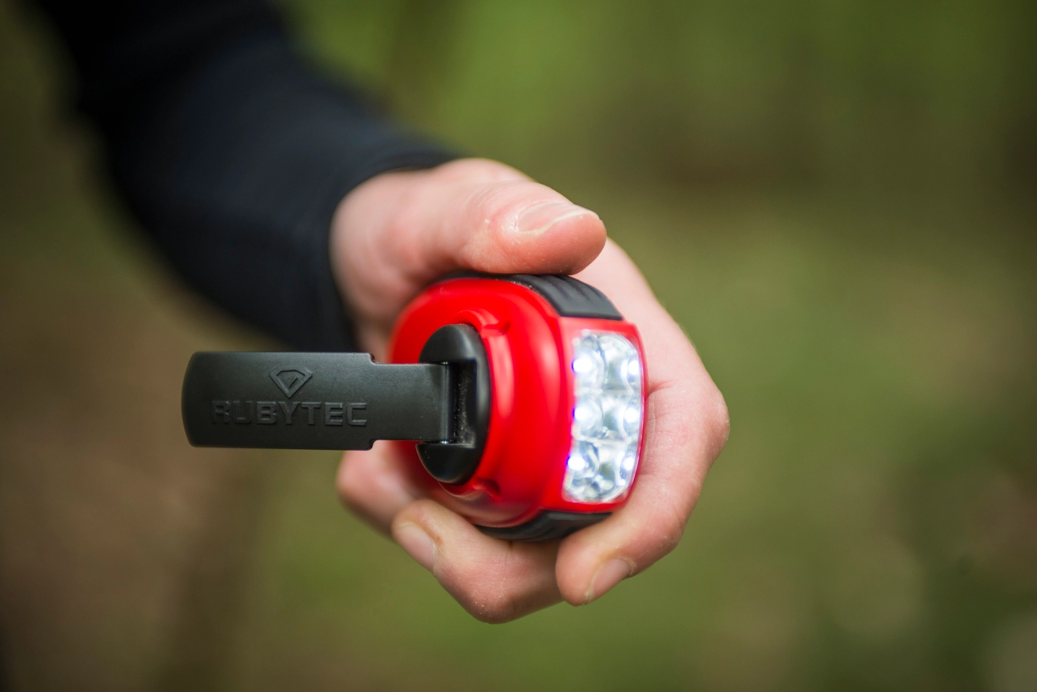 Zaklamp Rubytec Kao XL Swing Solar Red 7 Zaklamp Rubytec Kao XL Swing Solar Red - Afbeelding 5