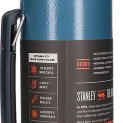 Thermosfles Stanley The Legendary Classic Bottle Hammertone Lake 1L -NL Kampeeruitrusting Verkoop 2024 5 600x1200 1