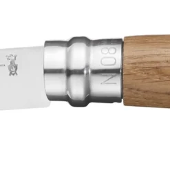 Vouwmes Opinel Inox No. 8 RVS Eiken Virobloc
