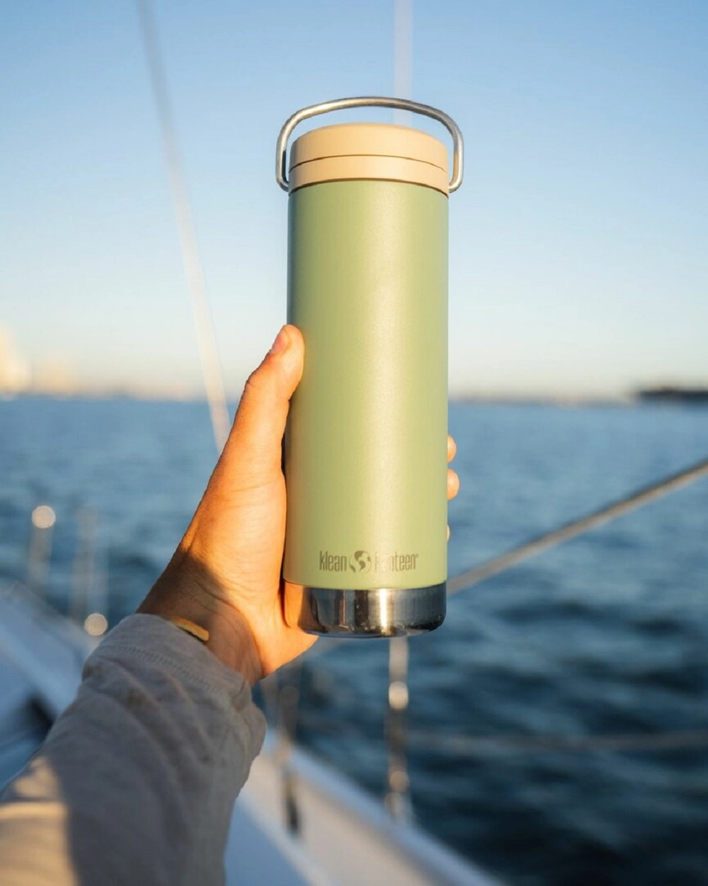 Thermosfles Klean Kanteen TKWide Sea Spray 473 Ml 8 Thermosfles Klean Kanteen TKWide Sea Spray 473 Ml - Afbeelding 6