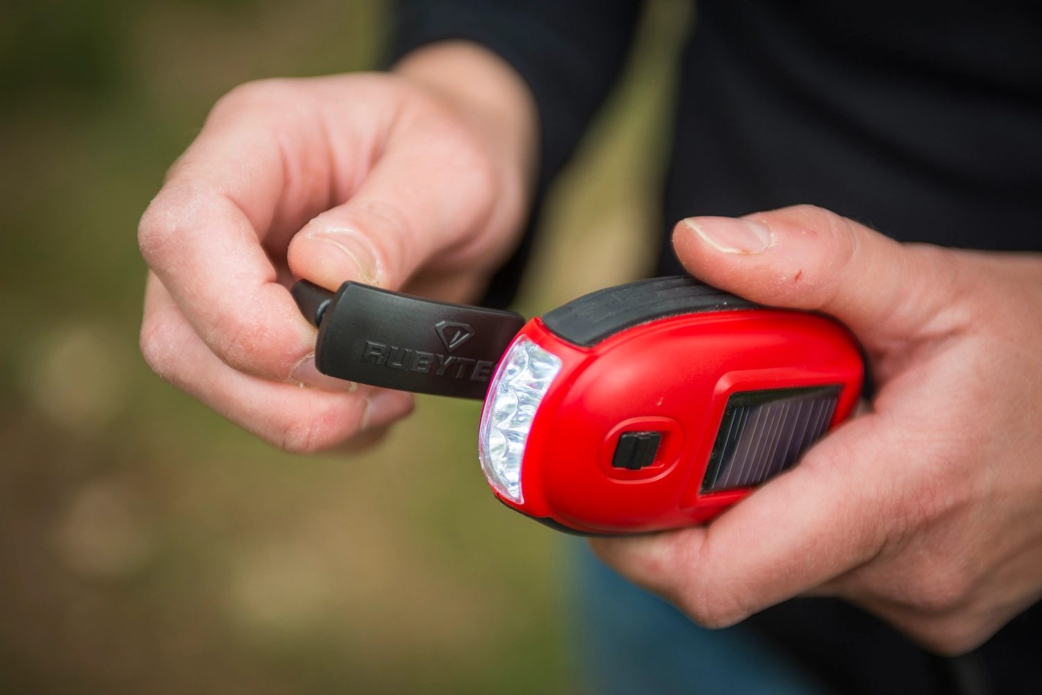 Zaklamp Rubytec Kao XL Swing Solar Red 8 Zaklamp Rubytec Kao XL Swing Solar Red - Afbeelding 6