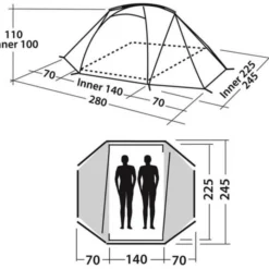 Tent Easy Camp Equinox 200 Blauw -NL Kampeeruitrusting Verkoop 2024 6 equinox2011