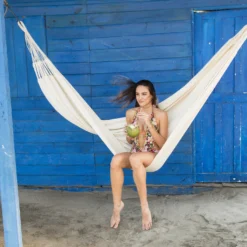 Hangmat Tropilex Single Classic White -NL Kampeeruitrusting Verkoop 2024 6 hammock classic white 34