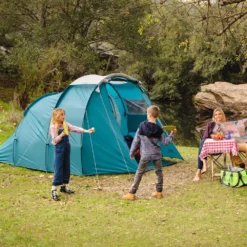 Tent Pavillo Family Dome X4 Voortent Blauw -NL Kampeeruitrusting Verkoop 2024 7075029064 6