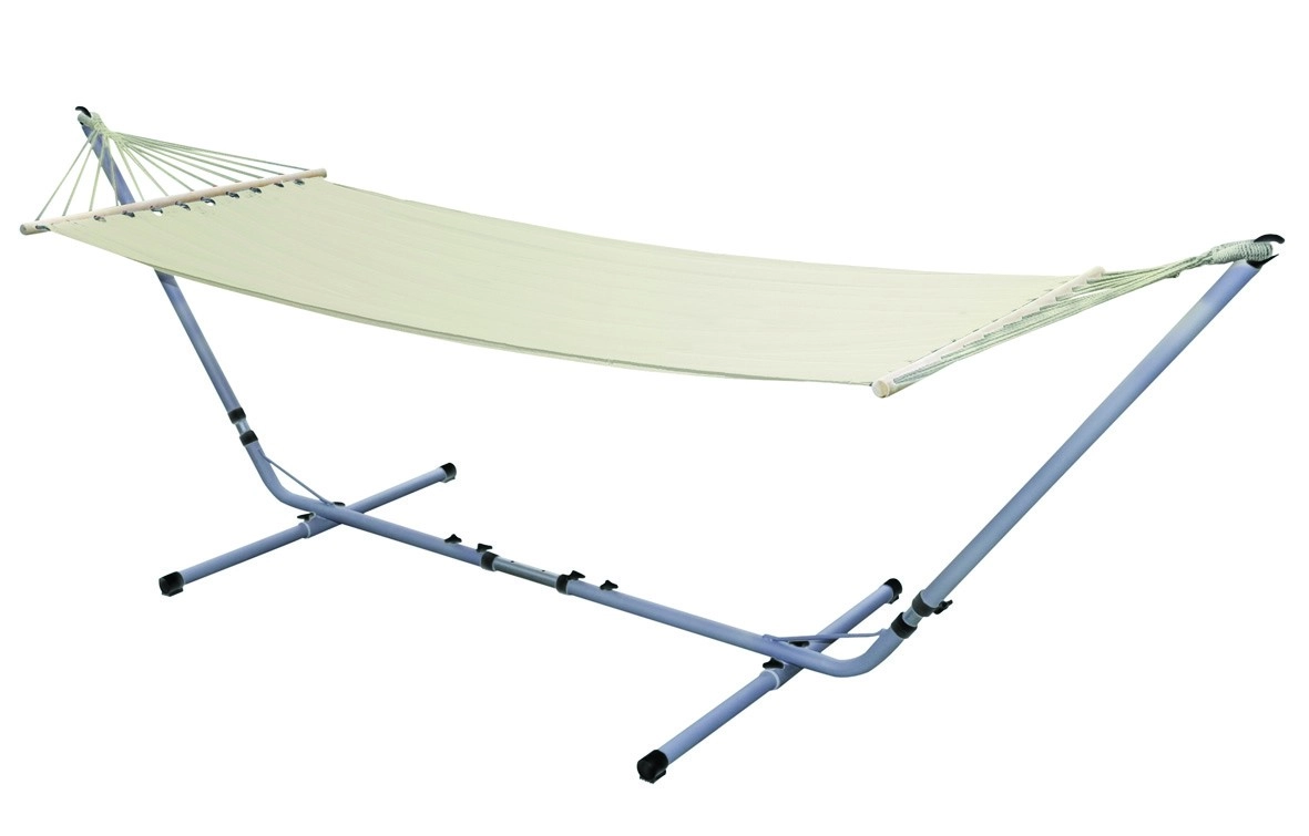 Hangmat Bo-Garden Santa Barbara Met Spreidstok Naturel 4 Hangmat Bo-Garden Santa Barbara Met Spreidstok Naturel - Afbeelding 2