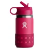 Thermosfles Hydro Flask Kids Wide Mouth Straw Lid Peony 355 Ml -NL Kampeeruitrusting Verkoop 2024 810070081713 1