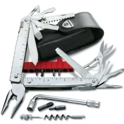 SwissTool Plus I 39 + Leren Hoesje Victorinox