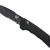Vouwmes Benchmade Vallation Serrated -NL Kampeeruitrusting Verkoop 2024 BE20407SBK Large