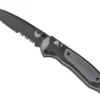 Vouwmes Benchmade Boost Serrated Black -NL Kampeeruitrusting Verkoop 2024 BE20590SBK Large