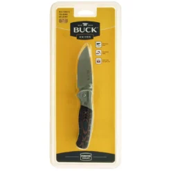 Vouwmes Buck Small Folding Selkirk Micarta -NL Kampeeruitrusting Verkoop 2024 BUCK20835BRS C Large
