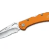 Vouwmes Spitfire Orange PE Oranje Buck -NL Kampeeruitrusting Verkoop 2024 BUCK 722ORS1