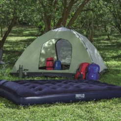 Luchtbed Bestway Flocked Easy Inflate Double -NL Kampeeruitrusting Verkoop 2024 Bestway 67225 INT 4