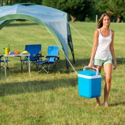Koelbox Campingaz Icetime Plus 30 Liter Blauw -NL Kampeeruitrusting Verkoop 2024 Koelbox Campingaz Icetime Plus 30 Liter Blauw