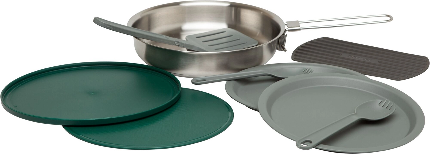 Kookset Stanley Adventure Prep+Eat Set Stainless Steel (9-delig) 7 Kookset Stanley Adventure Prep+Eat Set Stainless Steel (9-delig) - Afbeelding 5