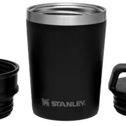 Thermosbeker Stanley The Shortstack Matte Black 0,23L -NL Kampeeruitrusting Verkoop 2024 Large JPG The20Adventure20Shortstack20Travel20Mug208oz20Matte20Black