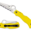Vouwmes Spyderco Saver Salt Serrated Yellow