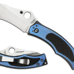 Vouwmes Spyderco Vrango Titanium Blue